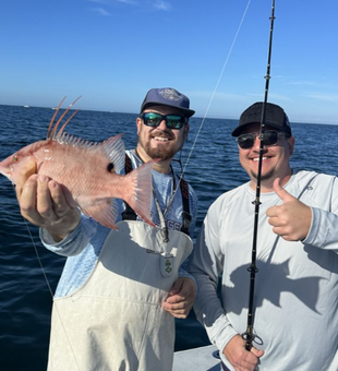 Reeling in the catch of the day with Captain Kuhn